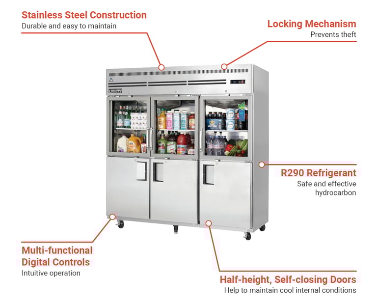 Everest Refrigeration EGSH6 Features