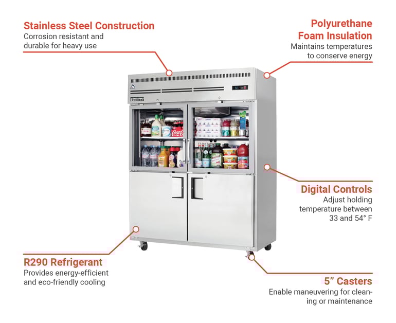 Everest Refrigeration EGSWH4 Features