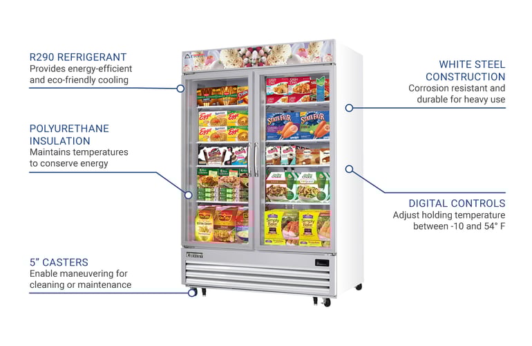 Everest Refrigeration EMGF48 Features