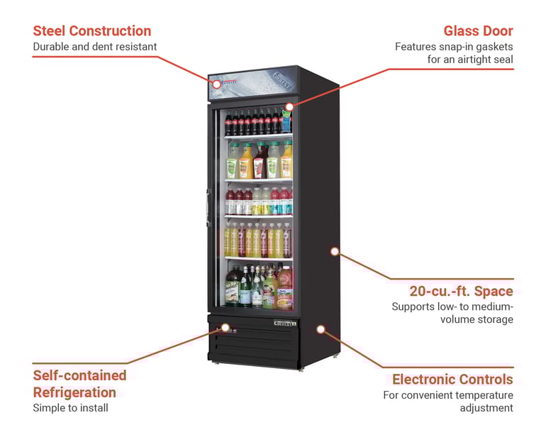 Everest Refrigeration EMGR20B Features