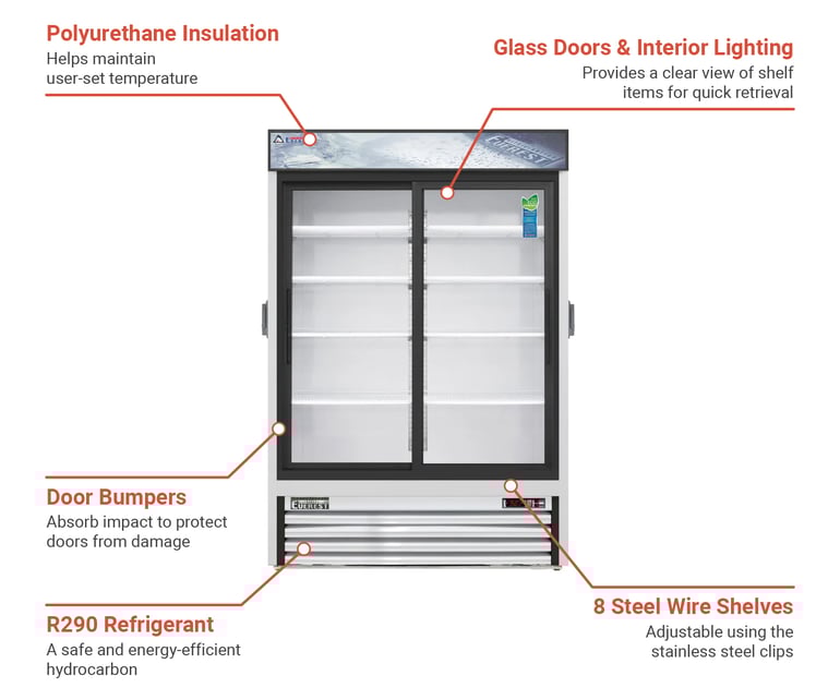 Everest Refrigeration EMGR48C Features