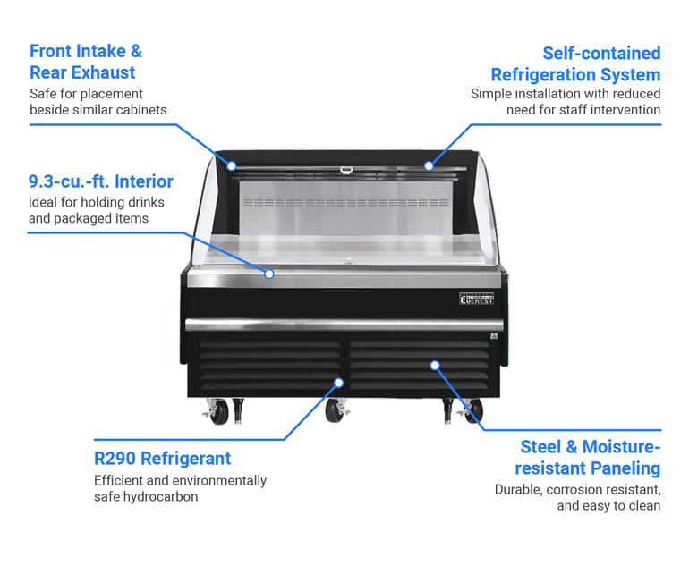 Everest Refrigeration EOMH60B35S Features
