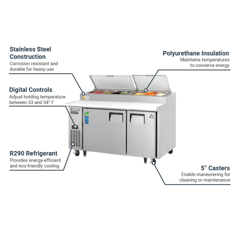 Everest Refrigeration EPPSR2 Features