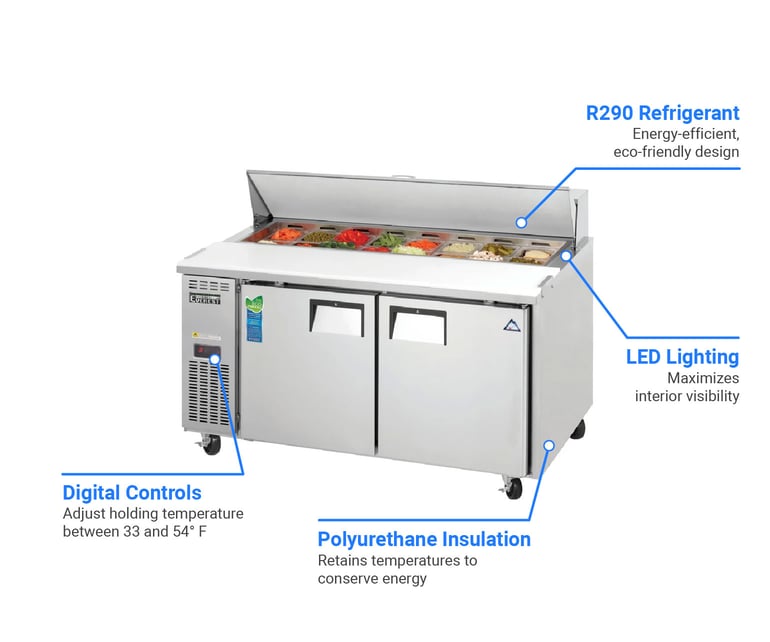 Everest Refrigeration EPWR2 Features