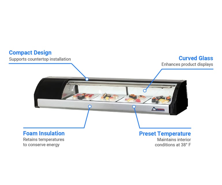 Everest Refrigeration ESC59L Features