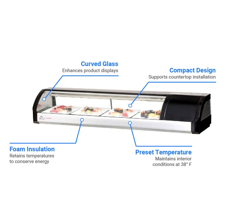 Everest Refrigeration ESC59R Features