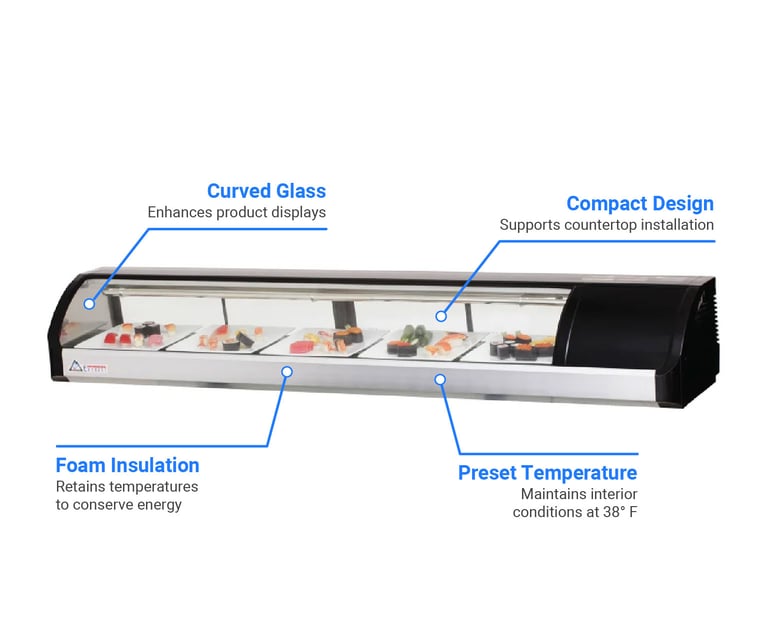 Everest Refrigeration ESC71L Features
