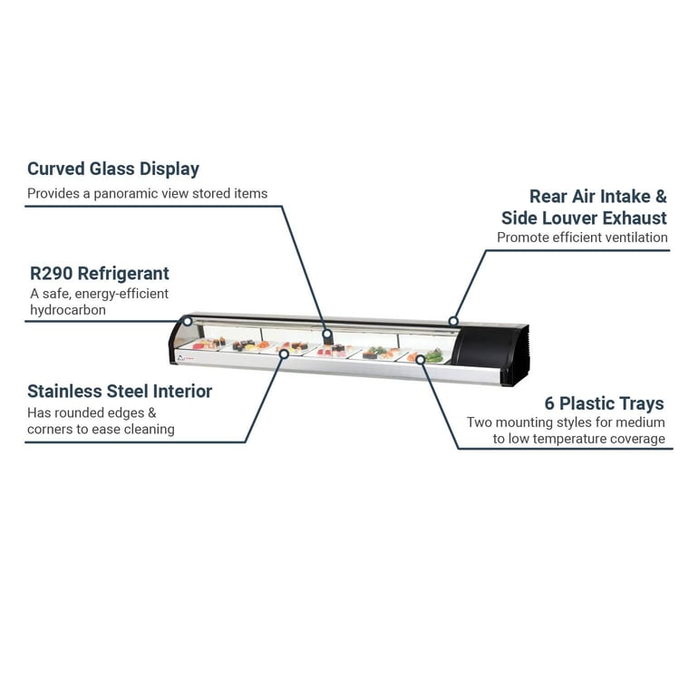 Everest Refrigeration ESC83R Features
