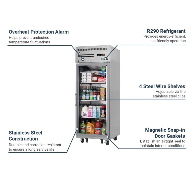 Everest Refrigeration ESGR1LH Features