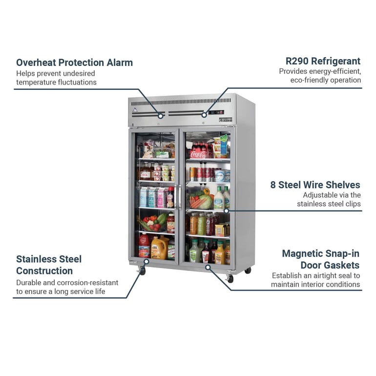 Everest Refrigeration ESGR2 Features