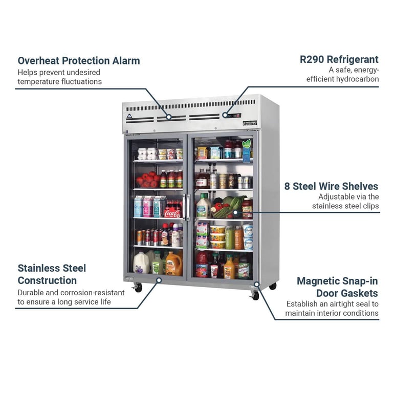 Everest Refrigeration ESGWR2 Features