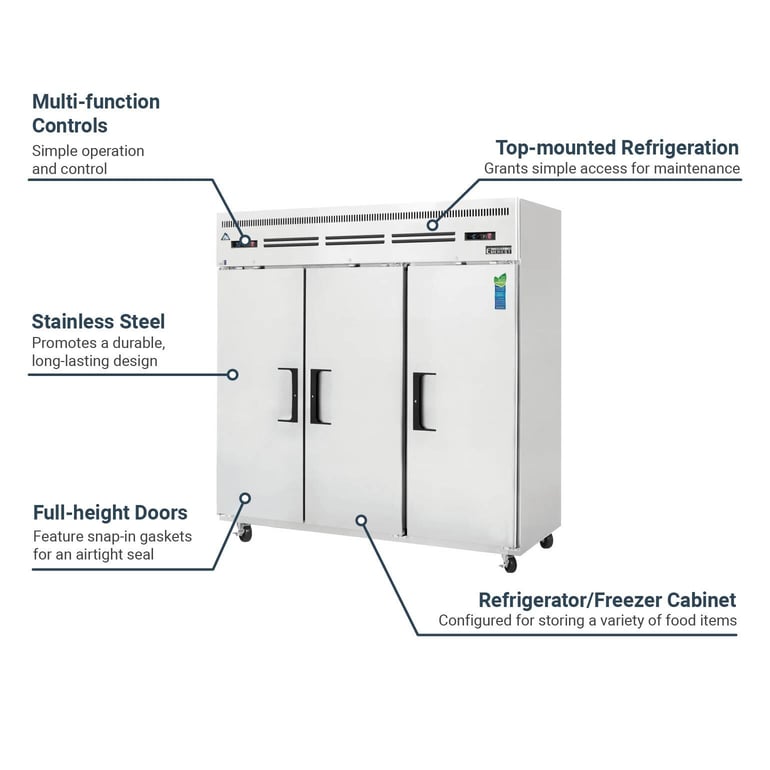 Everest Refrigeration ESRF3 Features