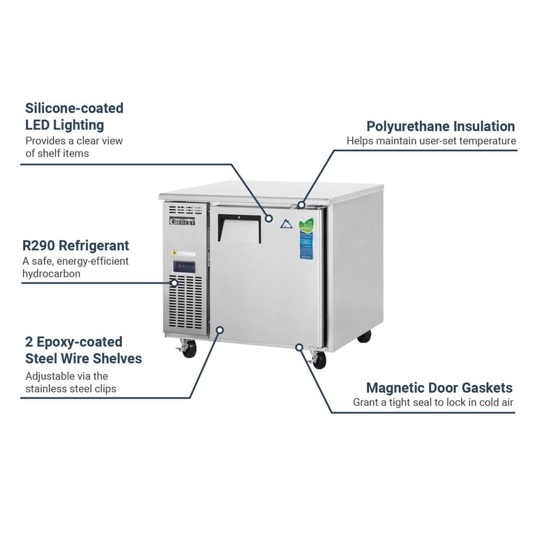 Everest Refrigeration ETR1 Features