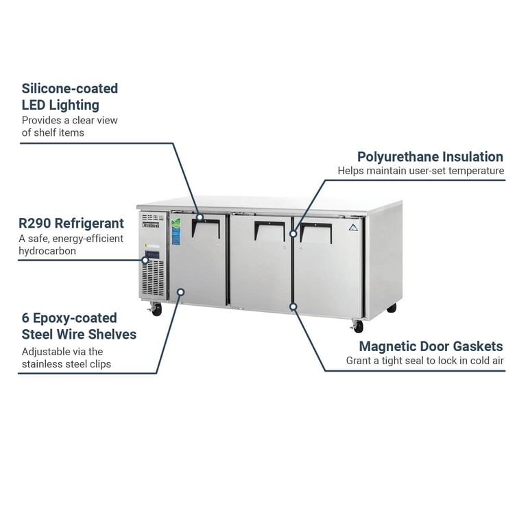 Everest Refrigeration ETR3 Features