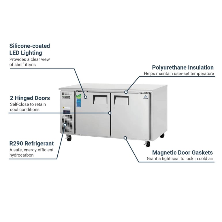 Everest Refrigeration ETWR2 Features