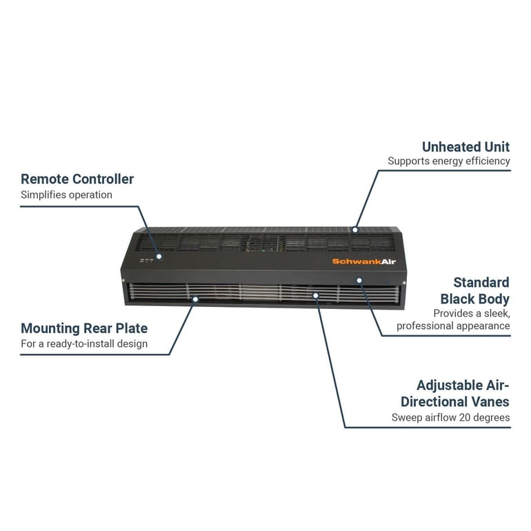 Schwank AC104812BK Features