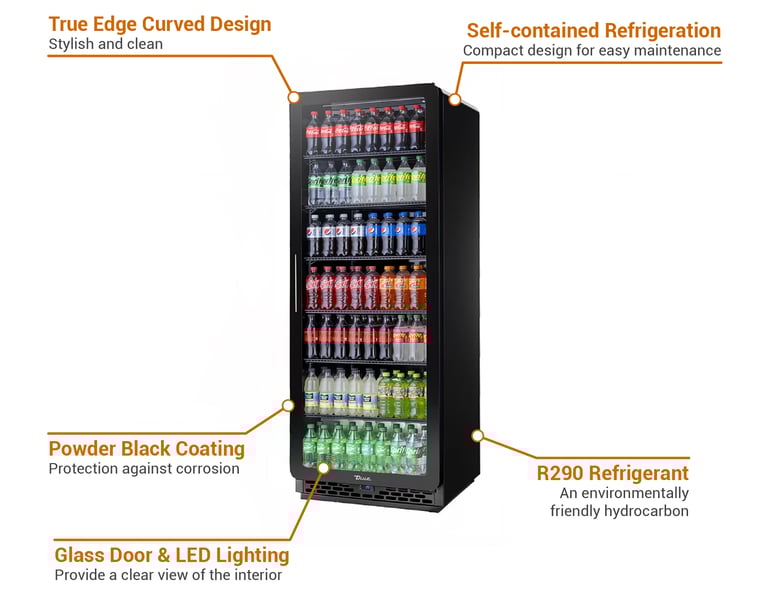 True Refrigeration CVM27HCEGC01L Features