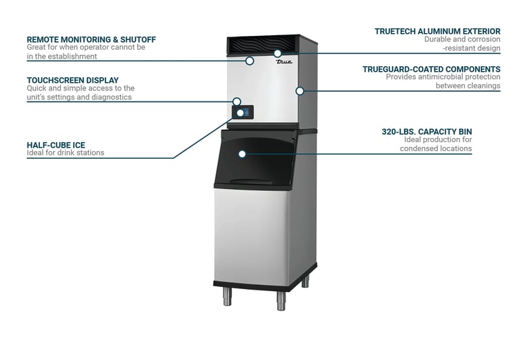 True Refrigeration TCIM622TIB422 Features