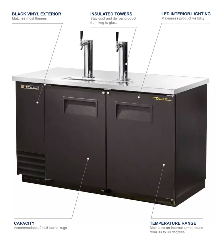 True keg cooler hot sale