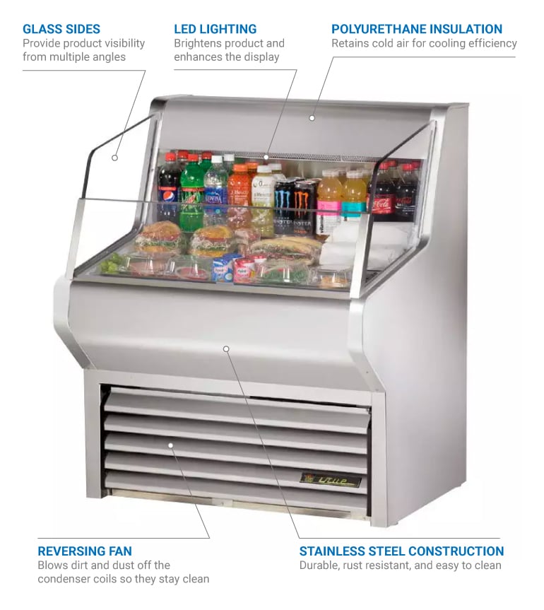 True Refrigeration THAC36S Features