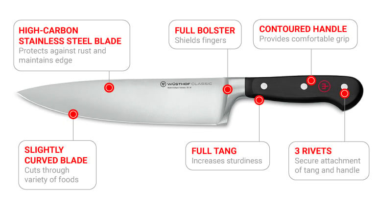 Wüsthof Classic chef's knife 20 cm, 1040100120