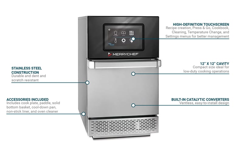 Merrychef CONNEX12N630PSS Features