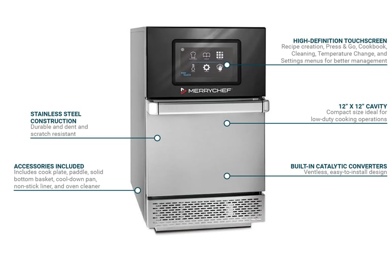 Merrychef CONNEX12SP620PSS Features