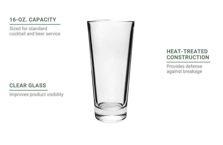Libbey 15816 Features