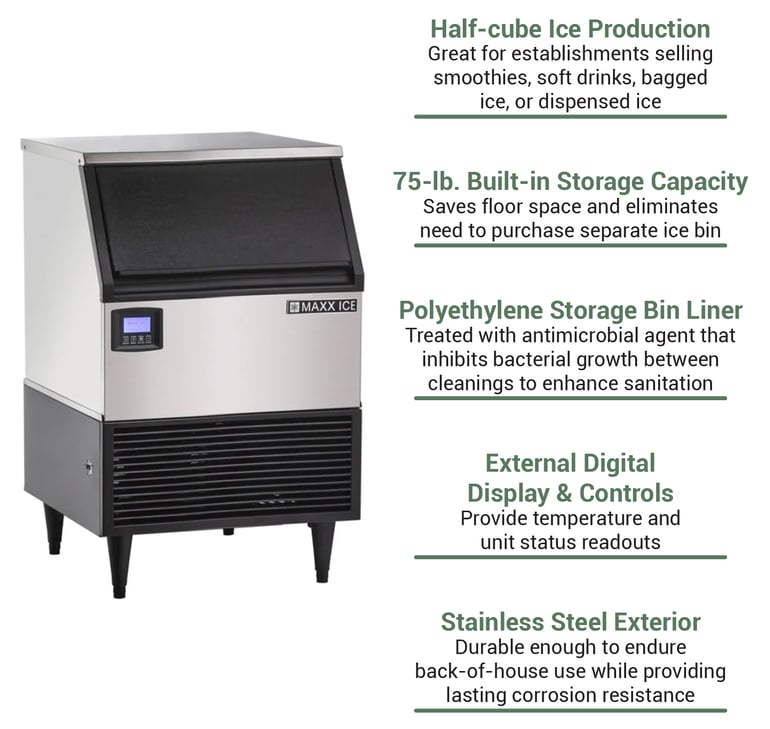 Maxx Ice MIM260NH Features