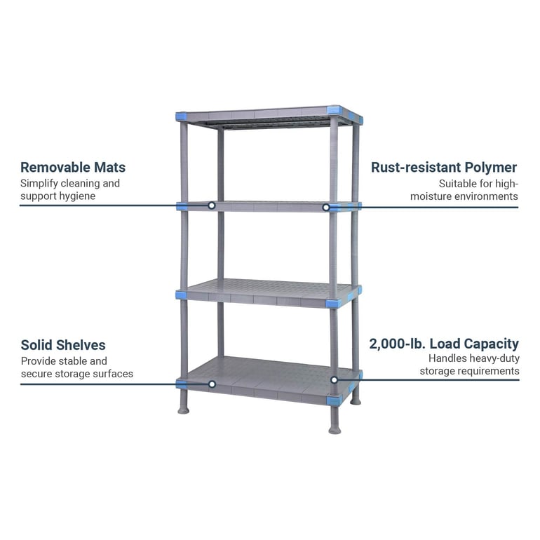 Quantum Food Service QP184286SS4 Features