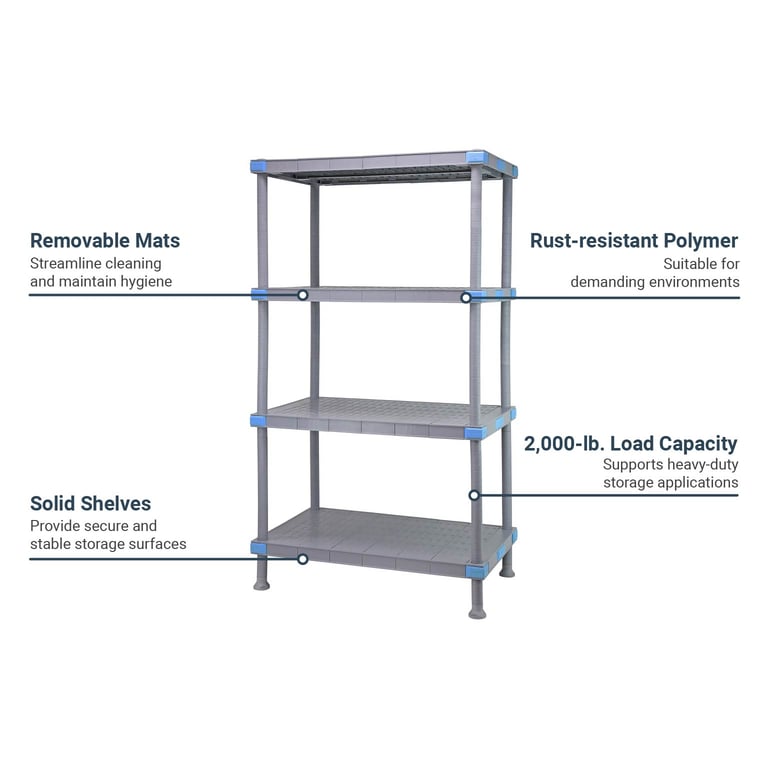 Quantum Food Service QP184874SS4 Features