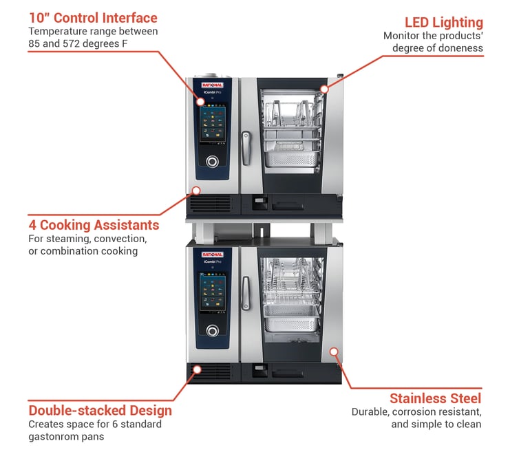Rational ICP6H6HNG1201 Features