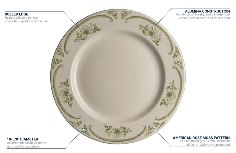 Homer Laughlin HL4449885 Features