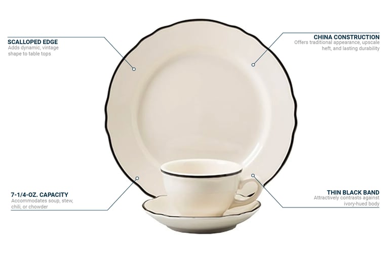 Homer Laughlin HL506847 Features