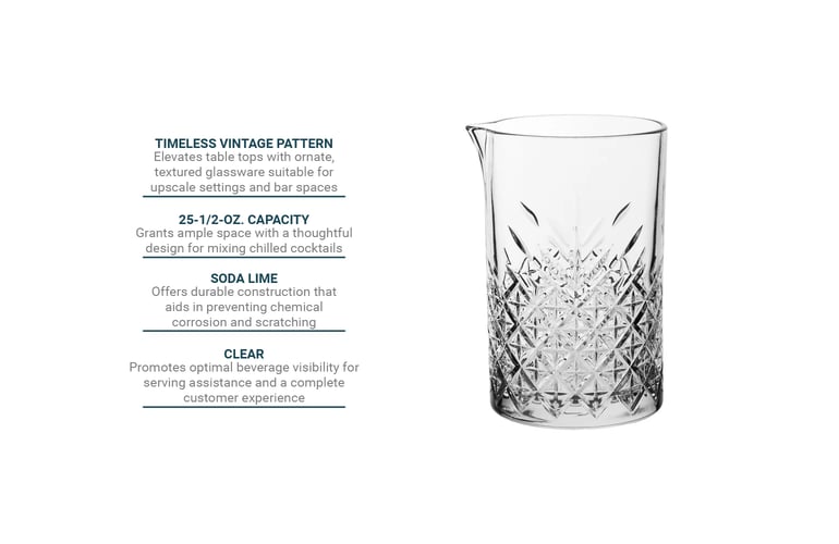 Timeless Mixing Glass