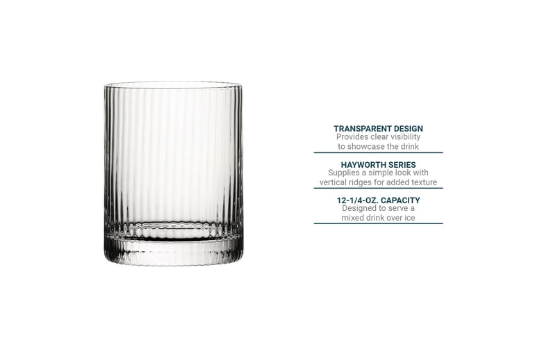 茶碗　　125mm×128mm×75mm HARD STRONG STACKABLE GLASS – 13oz (390ml) / 6 PACK