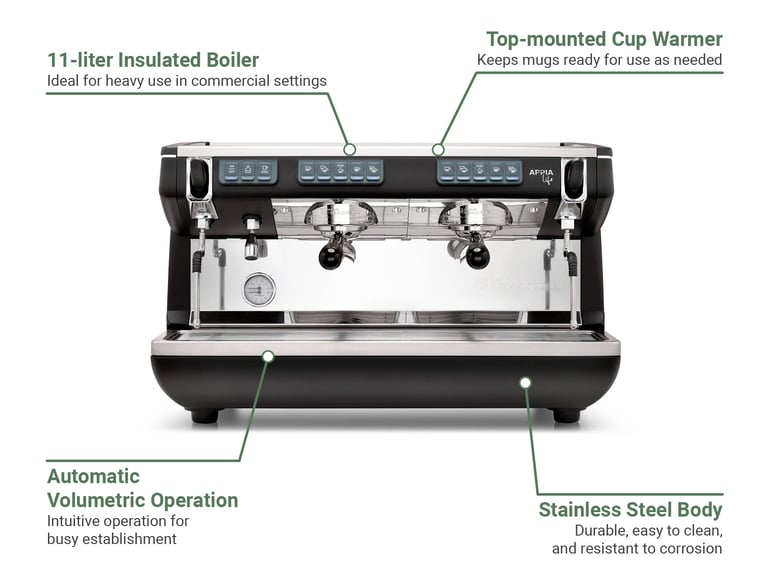 Nuova Simonelli PPI19VOL02ND0001 Features