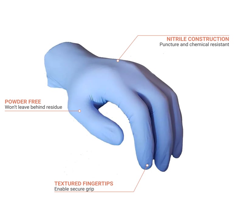 STRONG Nitrile Exam Gloves - 200 Per Box - Powder Free – STRONG  Manufacturers