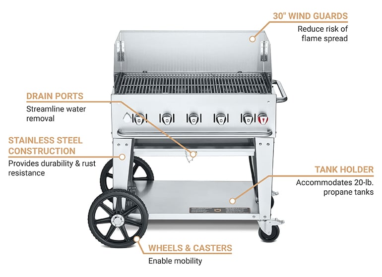 Crown Verity cvmcb36wgplp Features