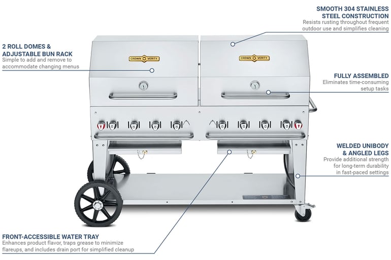 Crown Verity MCB60RDPLP Features