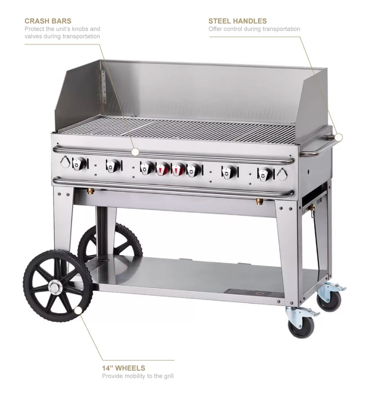 Crown Verity RCB48WGPLP Features