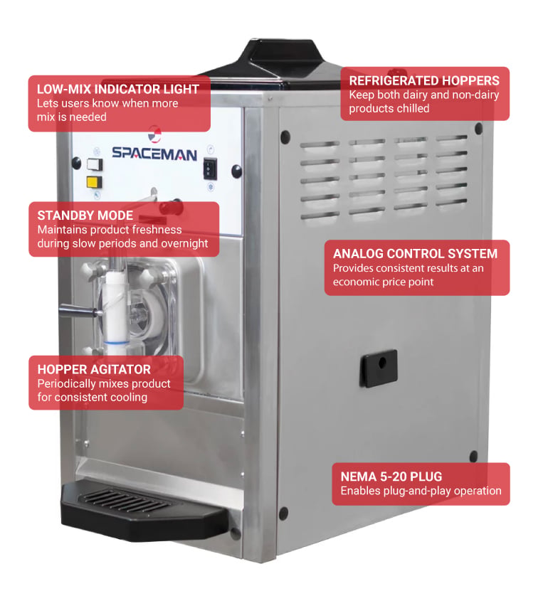 Spaceman 6490H Features
