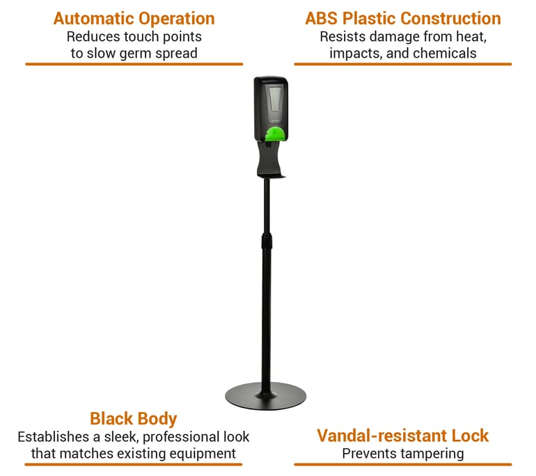 Alpine Industries ALP430LSBLK Features