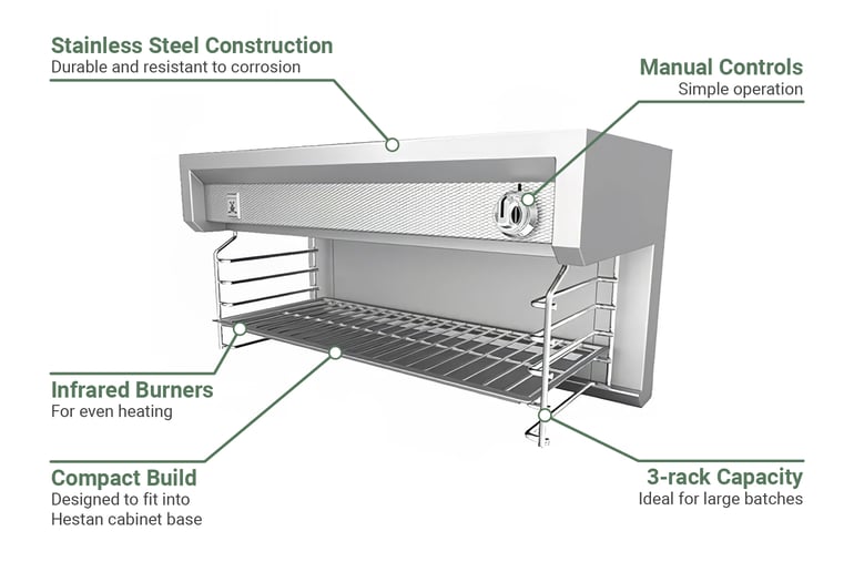 Hestan HCMW36LP Features