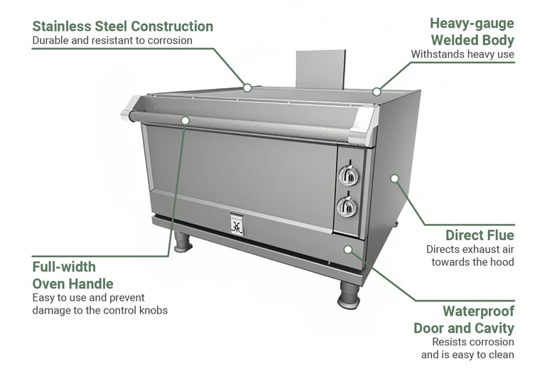 Hestan HCOP36NG Features