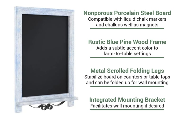 Flash Furniture 10HFKHDGDISCRE84 Features