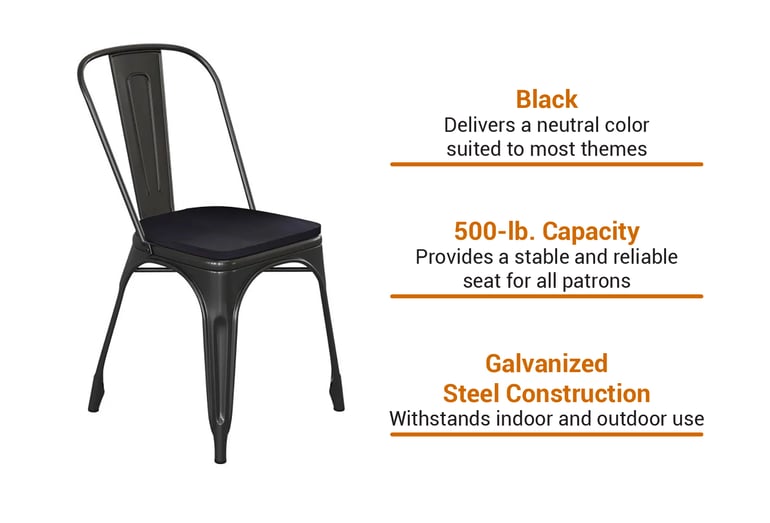 Flash Furniture CH31230BKPL1BGG Features