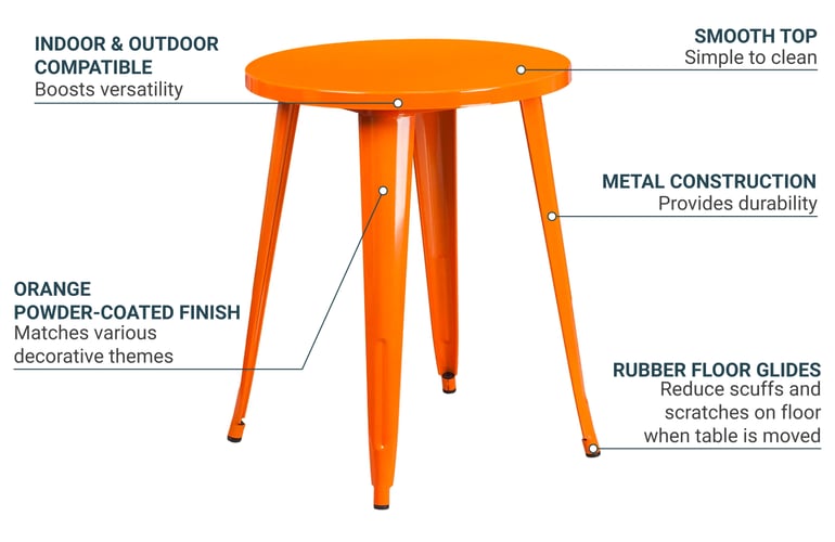 Flash Furniture CH5108029OR Features