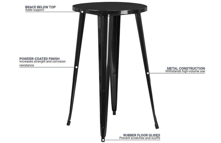 Flash Furniture CH5108040BK Features