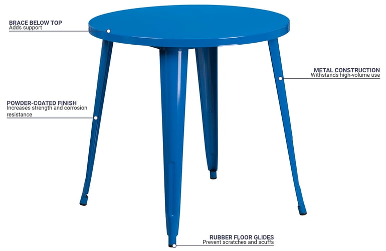 Flash Furniture CH5109029BL Features